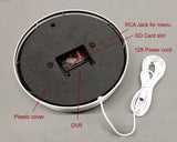 SD Card Self Recording Covert Spy Camera (Camera Hidden in Wall Clock)