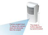 AHD-450 : 1080P 2.0MP HD Spy Hidden AHD/CVI/CVBS (composite video) Fake PIR Camera with 940nM Pinhole Lens