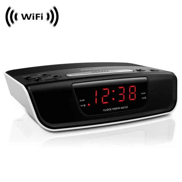 WF-830: 1080p IMX323 Sony Chip Super Low Light Spy Camera with WiFi Digital IP Signal, Recording & Remote Internet Access, Hidden in Clock Radio