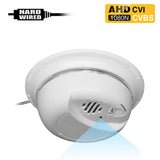 AHD-404 : 1080P 2.0MP HD Spy Hidden AHD/CVI/CVBS (composite video) Side-View Fake Smoke Detector Camera with 940nM Pinhole Lens