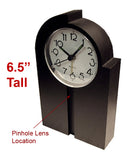 CCD-850W : 700TVL 1/3" CCD Spy Hidden Design Clock Camera with 940nM Pinhole Lens